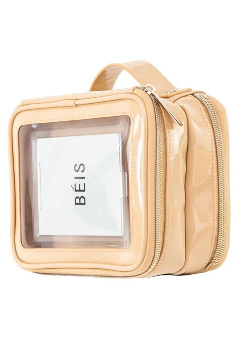 béis makeup bag|beis hanging cosmetic bag beige.